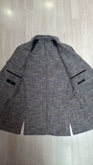 Americana Hugo Boss Marrón y Gris