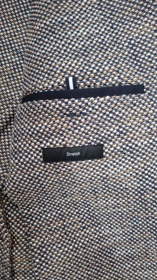 Americana Hugo Boss Marrón y Gris