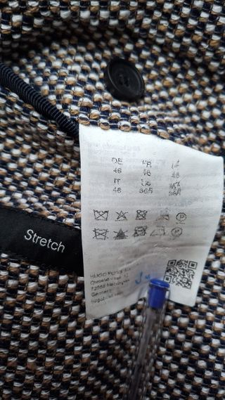 Americana Hugo Boss Marrón y Gris