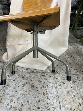 Sillas industriales vintage (4 unidades)