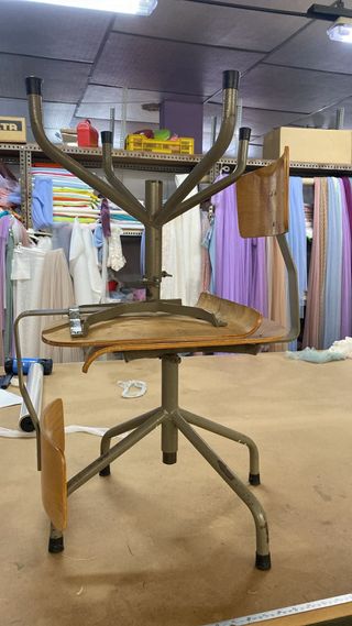 Sillas industriales vintage (4 unidades)