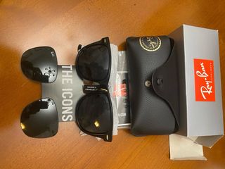 Gafas de sol Ray-Ban Wayfarer negras