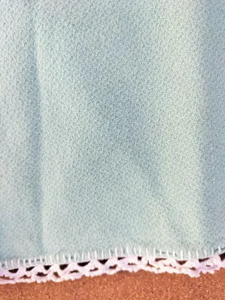 Mantelería y servilletas vintage florales