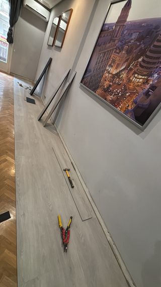 Instalación de tarimas