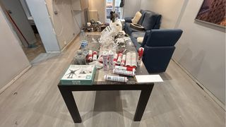 Instalación de tarimas