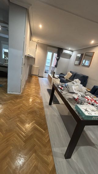 Instalación de tarimas