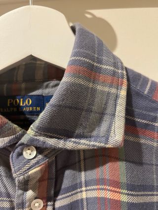 Camisa Polo Ralph Lauren cuadros mujer