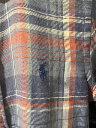 Camisa Polo Ralph Lauren cuadros mujer