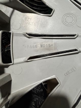 Tapacubos SEAT 15 plateado