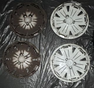 Tapacubos SEAT 15 plateado