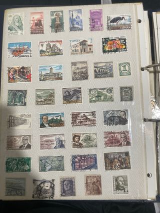 Lote de sellos de España