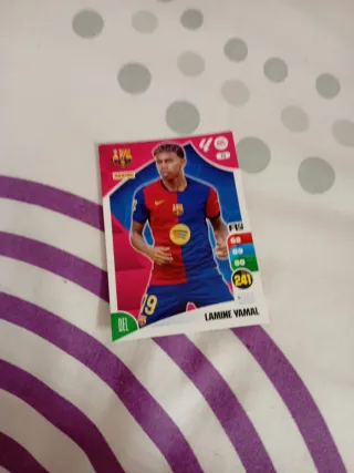 Carta lamine Yamal 24/25