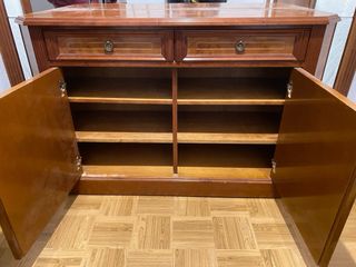 Mueble recibidor de madera