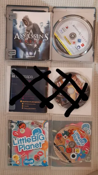 Juegos PS3 varios títulos 3€