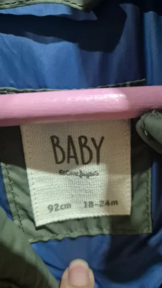 Chaleco bebé unisex 92cm 18-24m