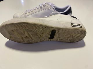 Zapatillas Lacoste Powercourt 1021 blancas-Hombre