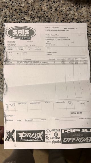 Beta RR 250cc 2t Enduro (0 horas)