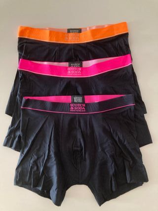 Scotch & Soda. Lote 2 packs (6 bóxers). Talla S