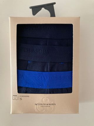 Scotch & Soda. Lote 2 packs (6 bóxers). Talla S