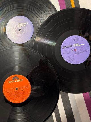 Lote 48 Discos de  Vinilo para Decoración