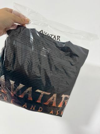 Camiseta Avatar: Fuego y Ceniza Oficial talla M