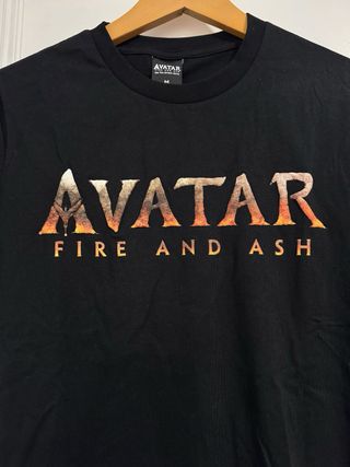 Camiseta Avatar: Fuego y Ceniza Oficial talla M
