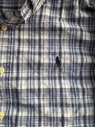 Camisa Ralph Lauren Manga Larga Talla L