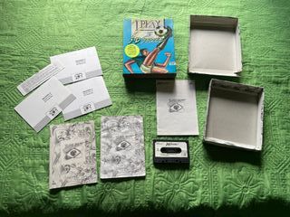 Commodore 64 3-D Soccer C64/128 Cass