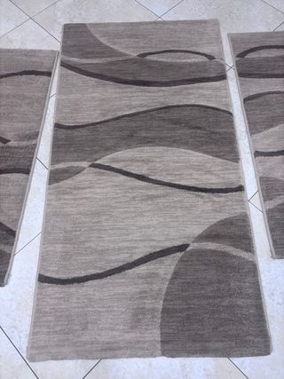 Set 3 Tappeti Moderni Smeraldo