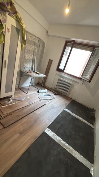 Instalación de tarimas