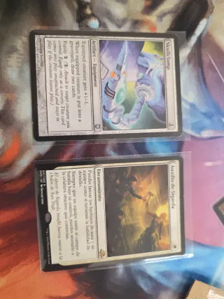 Magic Skullclamp y Auxilio de Sigarda