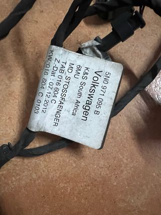 Cableado Sensores Aparcamiento VW Tiguan 5N0971095