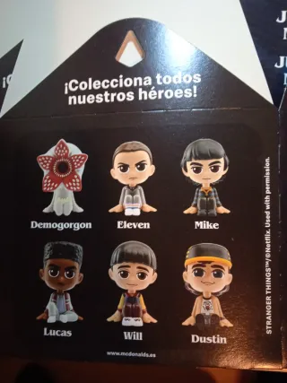 Cajas Stranger Things McDonald's