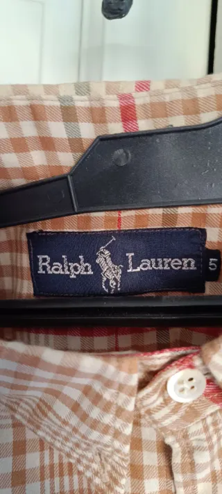 Camisa Polo Ralph Lauren cuadros hombre