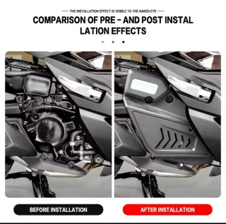 Protector Honda Forza 350 Negro