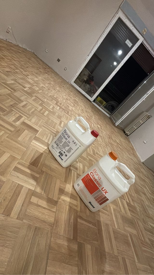 Acuchillado y barnizado de suelos