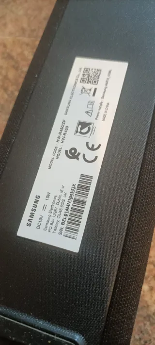 Barra de Sonido Samsung HW-R450 Negra