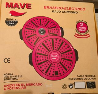 Brasero Eléctrico Bajo Consumo