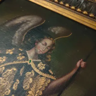 Obra arcángel arcabucero Cuzqueño