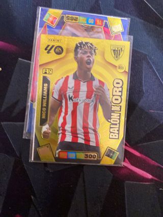 Panini Nico Williams Balón de Oro 469