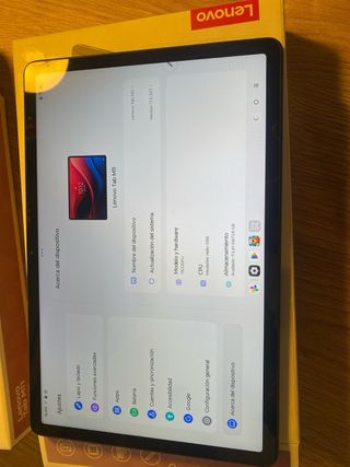 Lenovo Tab M11 Gris con funda y pen