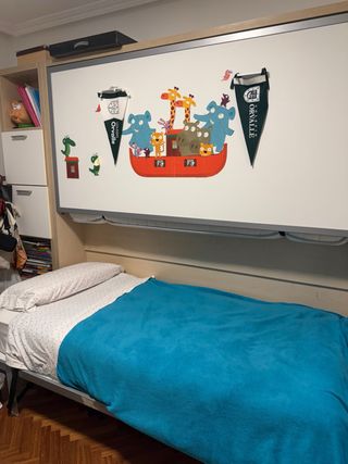 Literas abatibles y almacenaje