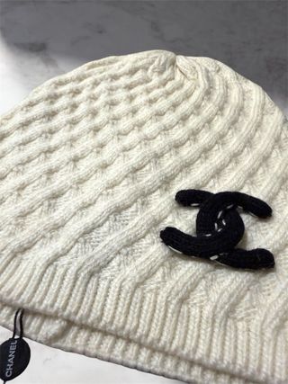 Gorro de Lana  – Color crema - MADE IN ITALY