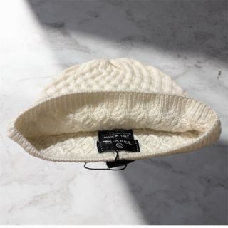 Gorro de Lana  – Color crema - MADE IN ITALY