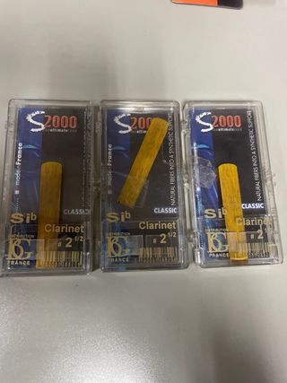 Cañas Saxo y Clarinete Rico La Voz y BG