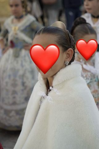 Capa Fallera hecha a mano