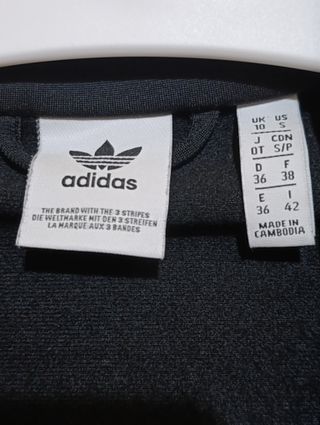 Adidas Vintage sudadera mujer corta R79