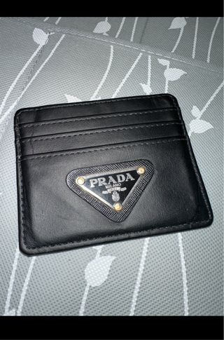 Portacarte Prada Nero