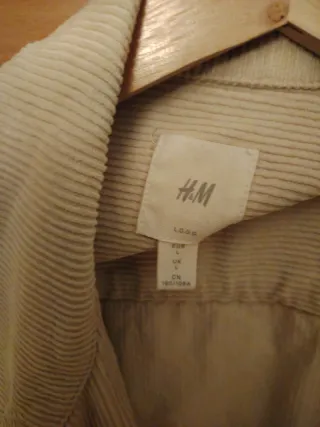 Cazadora H&M Beige Talla L