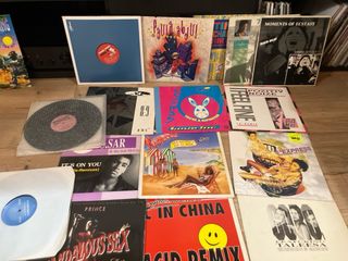 Lote Vinilos Electrónica Dance